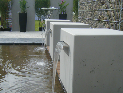 Wasserspeier aus imi-beton outdoor
