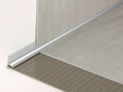 Seitenansicht der imi-beton Matte mit einer Innenecke