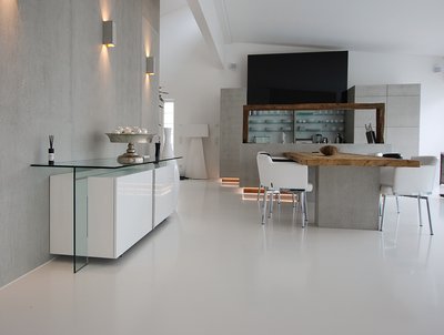 imi-beton Matte vintage standard in einer Wohnung verbaut