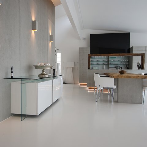 imi-beton Matte vintage standard in einer Wohnung verbaut