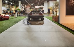 imi-beton Matte vintage standard als Bodenbelag im imm cologne smart village