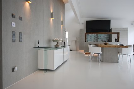 imi-beton Matte vintage standard in einer Wohnung verbaut