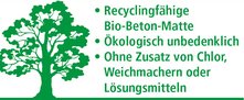 Ökologische Vorteile der imi-beton Matte